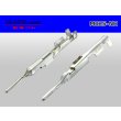 Photo2: 025 Tab Size Unsealed Male Terminal – Sumitomo NH Series – Pre-crimped 0.3 sq Wire（Blue） (2)
