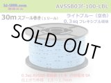 Photo: Sumitomo AVSSB 0.3f Automotive Wire - 100m Spool  [Light Blue] 