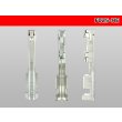 Photo3: 025 Tab Size Unsealed Female Terminal - Sumitomo HE Series - Pre-crimped 0.3sq Wire（Green） (3)