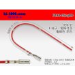 Photo1: 090 Tab Size Unsealed Female Terminal - Sumitomo HM/MT/DS/HD・Yazaki 090 Series - Pre-crimped 0.5sq Wire（Red） (1)
