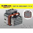 Photo1: ●[TE] SRS series 26 pole waterproofing F connector (no terminals) /26P-TE-SRS10WP-7-F-tr (1)