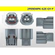 Photo3: ●[sumitomo] 090 type 62 waterproofing series E type 2 pole F connector (gray)(no terminal)/2P090WP-62E-GY-F-tr (3)