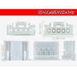 Photo3: ●[JST]PA series 6 pole F connector [white] (no terminals) /6P-PA-JST-WH-F-tr (3)