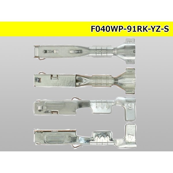 Photo3: ■[Yazaki] 040 type 91RK waterproof F terminal [small size] (No wire seal) F040WP-91RK-YZ-S-wr (3)