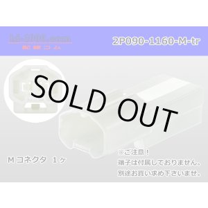 Photo: ●[sumitomo] 090 type 2 pole TS series M side connector [white] (no terminals) /2P090-1160-M-tr