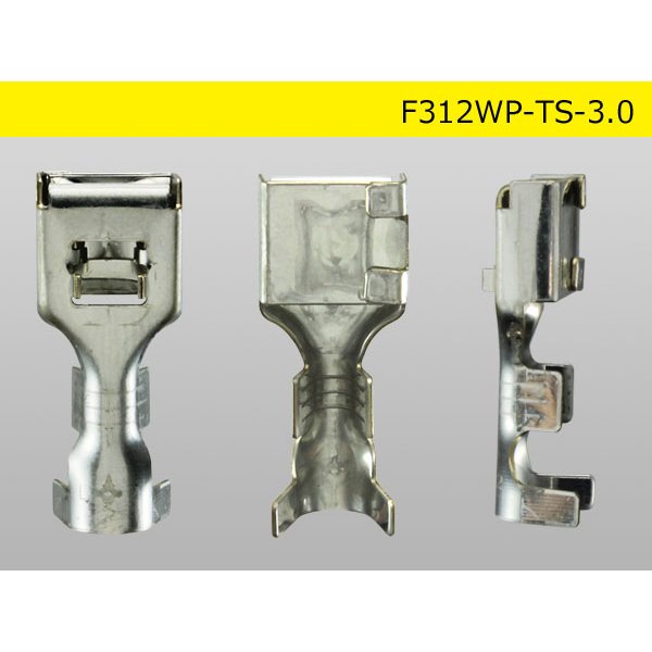 Photo3: 312 Type TS /waterproofing/  series 3.0sq  female  terminal   only  ( No wire seal )/F312WP-TS-3.0-wr (3)