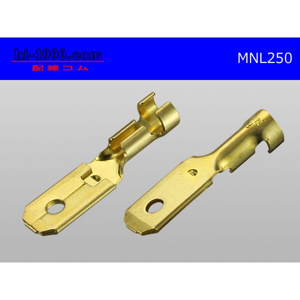 Photo2: 250 Type  No lock M terminal - With sleeve /MNL250 (2)
