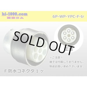 Photo: ●[yazaki] YPC waterproofing 6 pole F connector (no terminals) /6P-WP-YPC-F-tr