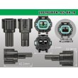 Photo3: ●[sumitomo] 090 type RS waterproofing series 2 pole M connector [black] (no terminals)/2P090WP-RS-BK-M-tr (3)