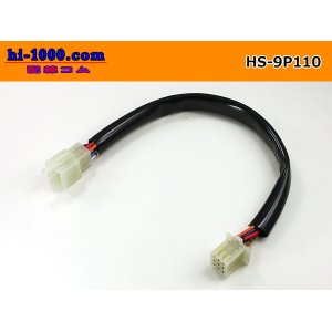 Photo: both ends 9P(110 Type ) Harness /HS-9P110