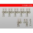 Photo3: Mini flat type  Type fuse Terminal   Duplicate   L size AVS3.0-5.0 (3)