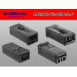 Photo2: ●[TE]  250 type 1 pole positive lock connector mark 2 low profile type [black] (no terminal) /1P250-TE-4090-2-F-tr (2)