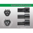 Photo3: ●[furukawa] RFW series 3 pole M connector [black] (no terminals) /3P090WP-FERFW-BK-T-M-tr (3)