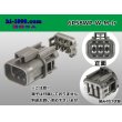 Photo1: ●[yazaki] 58 waterproofing connector W type 6 pole M connectors(no terminals) /6P58WP-W-M-tr (1)