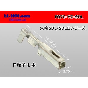 Photo: ● [yazaki] 060SDL_SDL-II Non waterproof female Terminal /M070-YZ-SDL