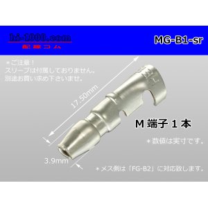 Photo: Round Bullet Terminal  male  terminal (  [HITACHI] )- male  No sleeve /MG-B1-sr