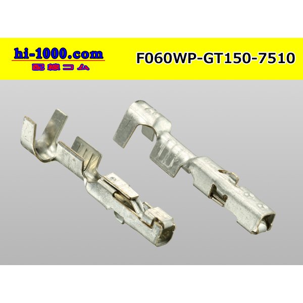 Photo2: ●[Delphi]  GT150 series  F terminal ( No wire seal )/F060WP-GT150-7510-wr (2)